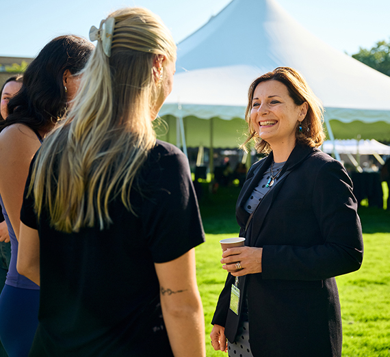 Feuilles d’automne sur le campus de Gonzaga.